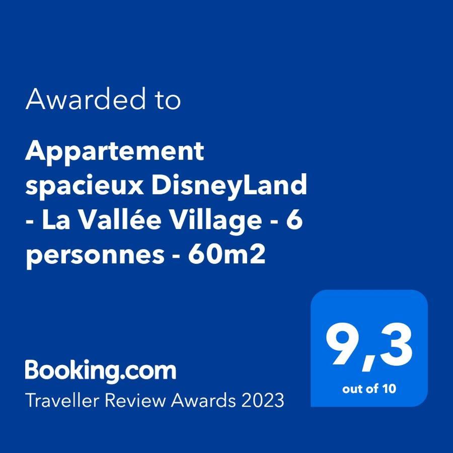 Appartement Spacieux Disneyland - La Vallee Village - 6 Personnes - 60M2 Saint-Germain-sur-Morin Ngoại thất bức ảnh